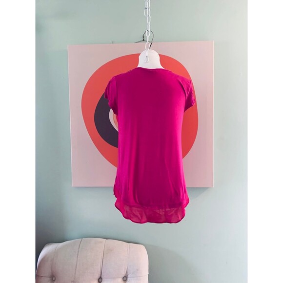 Anthropologie Bordeaux Top - Picture 4 of 9